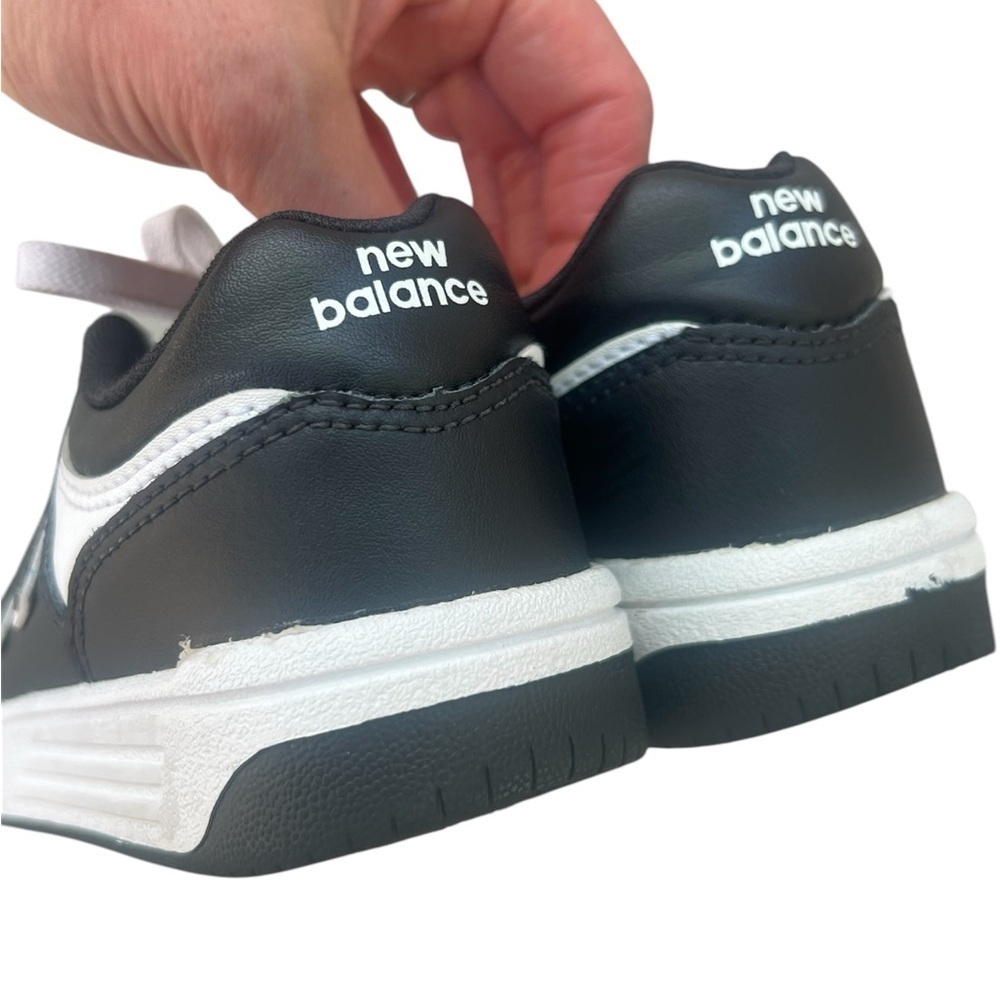 New Balance 480 black and white lace up tennis shoes Sneakers boys size 12 - Picture 8 of 12